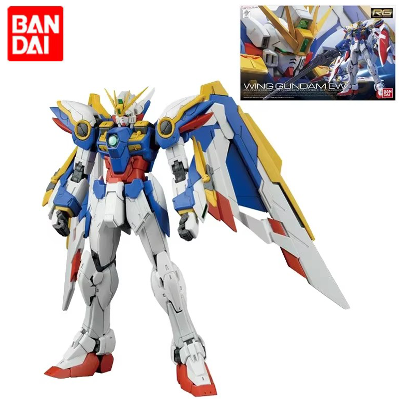 Bandai Model Gundam Rg - バンダイオリジナルアニメフィギュアガンダム RG 20 1/144 XXXG-01W ウイングガンダム