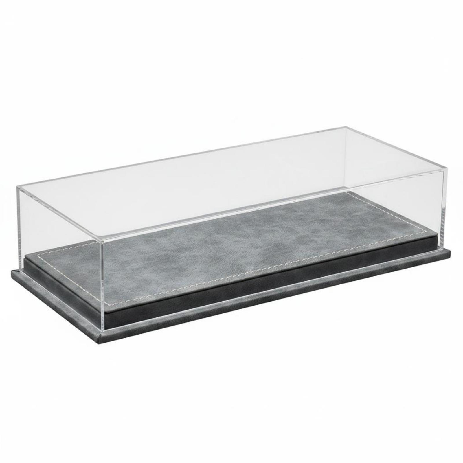 Display Case Acrylic - 1:64ダイキャストディスプレイケース 防塵アクリル製モデルカーディスプレイボックス 透明 1:64スケールカーケース コレクター、デスク、キャビネット用