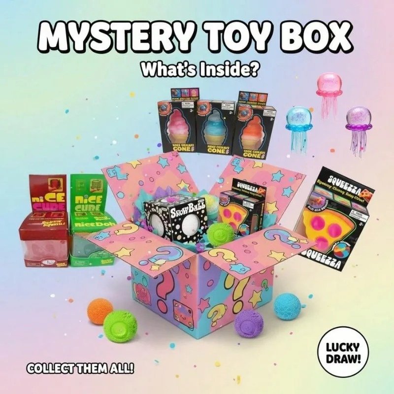 2026 ホットキュートキューブ＆オーシャンスクイッシーブラ - Mystery Box Blind Bag のレビューと価格