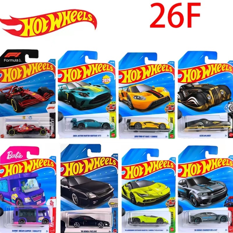 新しいホットウィール 2026 F ケース 1/64 メイン - Hot Wheels Car Mainline のレビューと価格