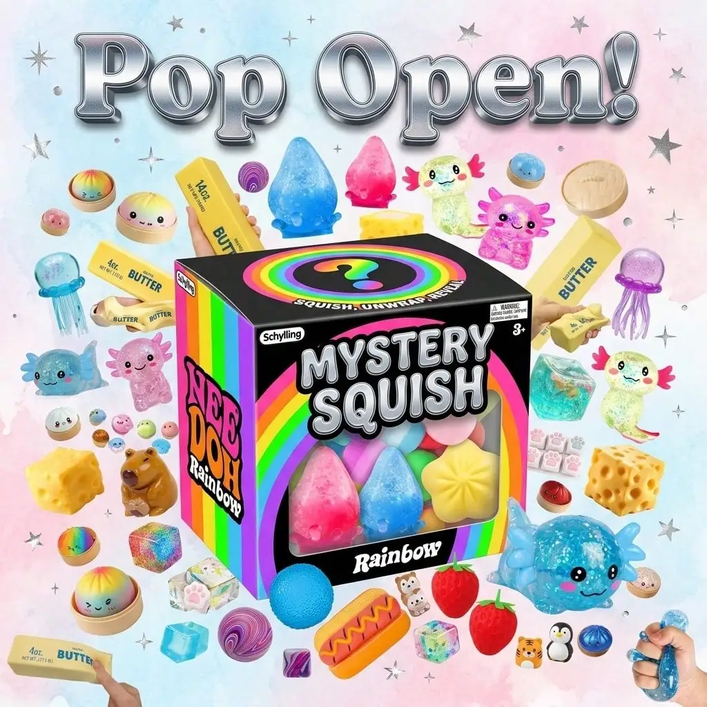 レインボーミステリー スクイッシュ ブラインドボックス -  - Mystery Box Blind Bag のレビューと価格