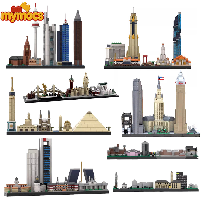 マイモクスワールドシティスカイラインアーキテクチャセット マ - Lego Set City のレビューと価格
