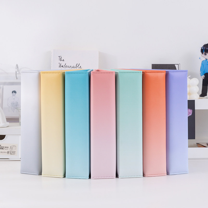 大型A5マカロングラデーションカードバインダーPUレザーリン - Pokemon Binder Card のレビューと価格